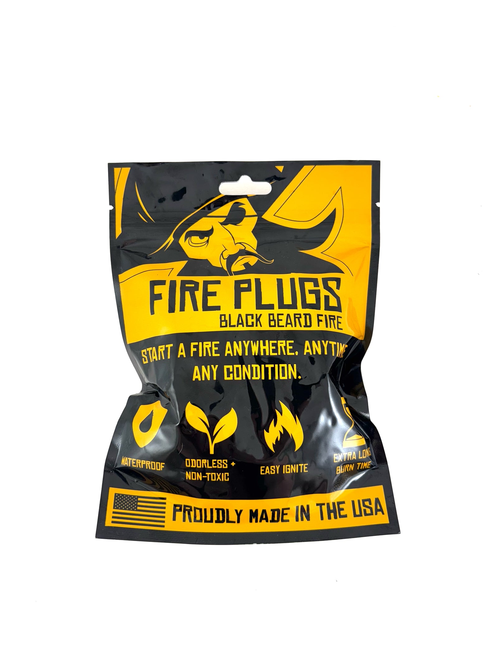 Black Beard Fire Plugs (50count)